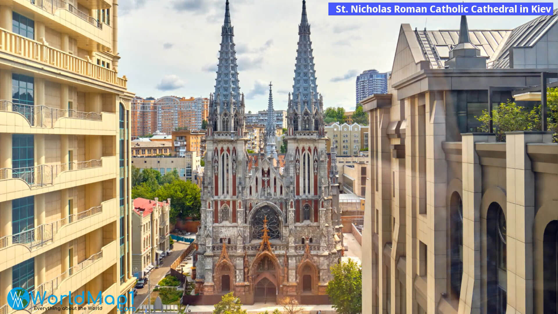 St Nicholas Römisch-katholische Kathedrale in Kiew